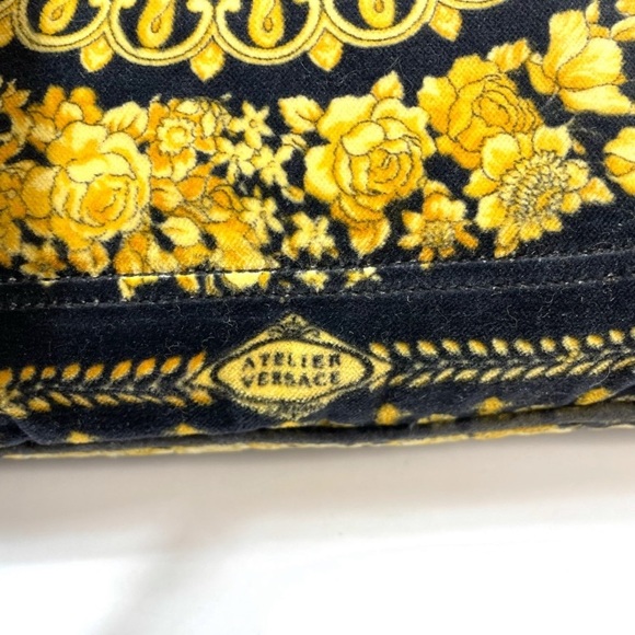 Versace Iconic 1990s Purse Velvet material - Picture 10 of 12